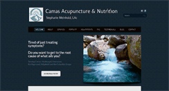 Desktop Screenshot of camasacupuncture.com